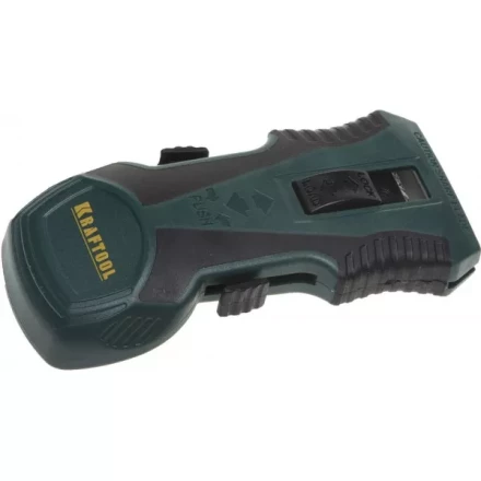 Скребок &quot;Safety&quot; 2 в 1, KRAFTOOL 08543, двухкомпонентный корпус, тип лезвия H01, пластиковое лезвие в комплекте 8543 купить в Нефтеюганске