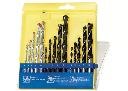 Набор сверл по бетону 5-6-8 мм металлу 5-6-8 мм дереву 5-6-8 мм 9 шт цилиндрический хвостовик SPARTA 725055 купить в Нефтеюганске