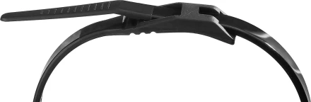 Кабельные стяжки черные КОБРА, с плоским замком, 3.6 х 370 мм, 50 шт, нейлоновые, ЗУБР 30935-36-370 купить в Нефтеюганске