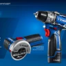 ЗУБР КОМПАКТ #5, набор: дрель-шуруповерт + мини УШМ, BRUSHLESS, 12 В, 45 Н·м, 2 АКБ тип Т7 (4 и 2 А·ч), кейс, Профессионал (DB-121-42AB) купить в Нефтеюганске