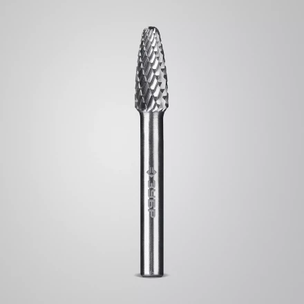 Зубр Твердосплавная борфреза F - парабола с закругленным углом, 8 х 20 мм, радиус 2.0 мм (28805-8-20) купить в Нефтеюганске