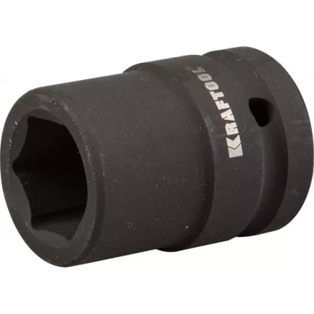 Торцовая головка KRAFTOOL &quot;INDUSTRIE QUALITAT&quot; ударная (3/4&quot;), FLANK, Cr-Mo, фосфатированная, 22 мм 27945-22_z01 купить в Нефтеюганске