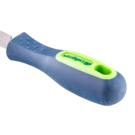 Напильник 300 мм трехгранный двухкомпонентная рукоятка №2 Сибртех 16031 купить в Нефтеюганске