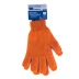 Перчатки трикотажные акрил двойные оранжевый двойная манжета Россия Сибртех 68689 купить в Нефтеюганске