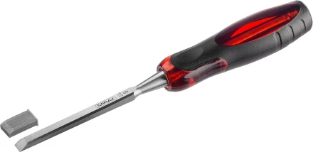 Стамеска MIRAX с двухкомпонентной прозрачной рукояткой, 8мм 1810-08 купить в Нефтеюганске