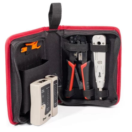 Набор КВТ LAN-4 для работ с сетевым кабелем (85935) купить в Нефтеюганске