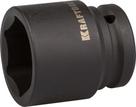 Торцовая головка KRAFTOOL &quot;INDUSTRIE QUALITAT&quot; ударная (3/4&quot;), FLANK, Cr-Mo, фосфатированная, 36 мм 27945-36_z01 купить в Нефтеюганске