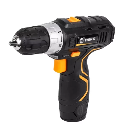 Дрель аккумуляторная DEKO GCD12DU3, 063-4134 + набор 195 инструментов купить в Нефтеюганске