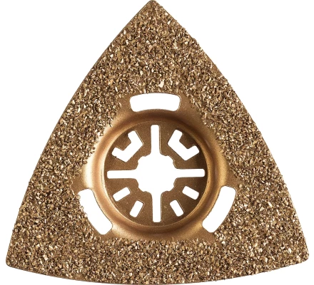 ЗУБР ШВТ-80 UniLock, 80 мм, OIS-хвост., насадка треугольная шлифовальная, Профессионал (15563-80) купить в Нефтеюганске