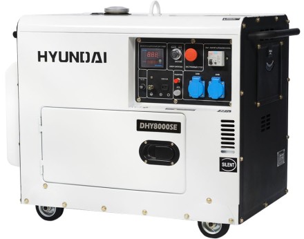 Дизельный генератор Hyundai DHY 8000SE купить в Нефтеюганске