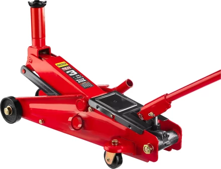 Домкрат гидравлический подкатной &quot;RED FORCE&quot;, для внедорожников, 3т, 155-545мм, STAYER 43157-3 43157-3 купить в Нефтеюганске