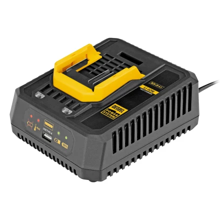 Устройство зарядное для аккумуляторов BCH-20-4.5, Li-Ion, 20 В, 4,5 А// Denzel 28457 купить в Нефтеюганске