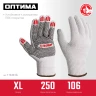 ЗУБР ОПТИМА, XL (10), х/б перчатки с ПВХ покрытием (точка), 10 класс (11440-XL) купить в Нефтеюганске