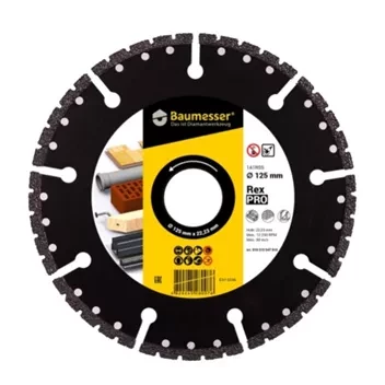 Диск алмазный турбо по бетону Universal (230х22.2 мм) Baumesser купить в Нефтеюганске