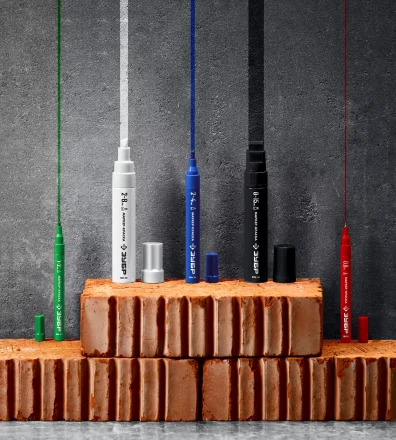 ЗУБР МК-1500 красный, 8-15 мм маркер-краска (06329-3) купить в Нефтеюганске