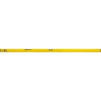 Уровень STAYER "STANDARD" "TOPLevel", коробчатый, 2 противоударных ампулы, линейка, 150см 3460-150_z03