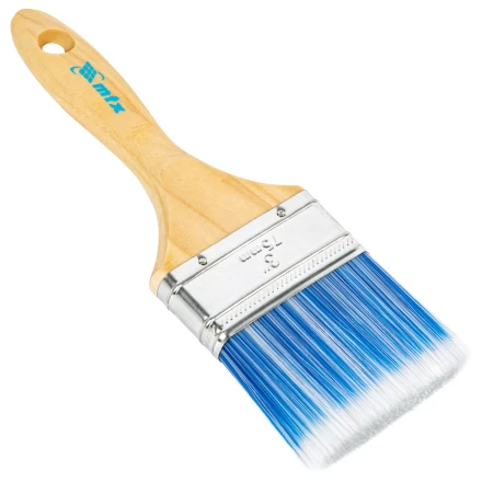 Кисть плоская "Евро" 3", искусственная щетина, деревянная ручка MTX 83073 купить в Нефтеюганске