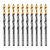 Сверло по металлу, 4,8 мм, HSS-Tin, Golden Tip, 10 шт. Denzel 717212 купить в Нефтеюганске