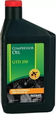 Масло компрессорное OIL GTD 250/VG 100  1 л   PATRIOT GARDEN купить в Нефтеюганске