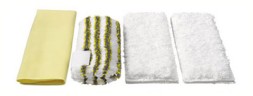Комплект микроволоконных салфеток для ванной KARCHER
