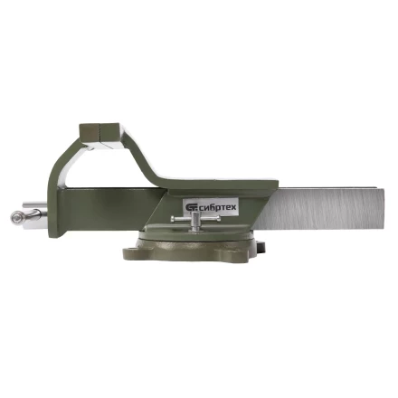 Тиски слесарные Сибртех 18621, 200 мм, стальные, поворотные купить в Нефтеюганске