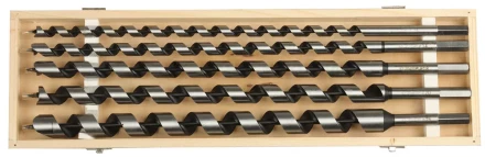 ЗУБР. Набор сверл по дереву, спираль Левиса, 12-14-18-20-25мм, 5шт 2948-450-H5 купить в Нефтеюганске