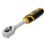 Ключ-трещотка 1/4"  Denzel 14031, 90 зубьев, с быстрым сбросом, CrV купить в Нефтеюганске