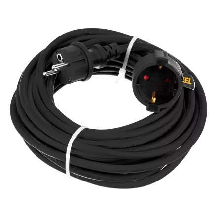 Удлинитель-шнур силовой Denzel Top Series, КГТТ, 10м, 1 розетка, 3 x 1,5 мм, 3 м 37419 купить в Нефтеюганске