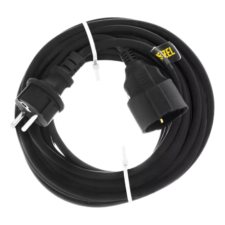 Удлинитель-шнур силовой Denzel Top Series, КГТТ, 10м, 1 розетка, 3 x 1,5 мм, 3 м 37419 купить в Нефтеюганске