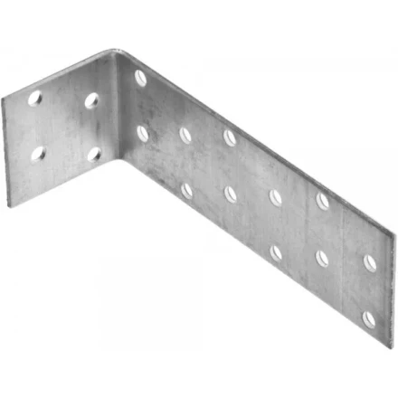 Крепежный угол ЗУБР &quot;МАСТЕР&quot; анкерный, 40х120х40мм, 20шт 310225-040-120 купить в Нефтеюганске