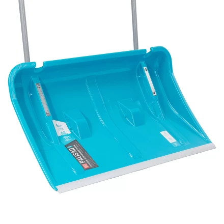 Скрепер для уборки снега Palisad 61800, полипропилен, колеса, 750х445х1275 мм, рукоятка с ПВХ, LUXE купить в Нефтеюганске