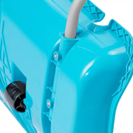 Скрепер для уборки снега Palisad 61800, полипропилен, колеса, 750х445х1275 мм, рукоятка с ПВХ, LUXE купить в Нефтеюганске