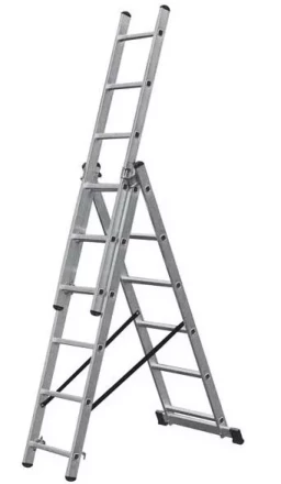 Лестница 3-х секционная алюминиевая 3*6 1013303 купить в Нефтеюганске