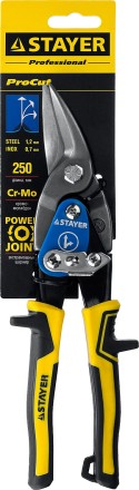 STAYER Ножницы по металлу HERCULES, правые, Cr-Mo, 250 мм, серия Professional 2320 купить в Нефтеюганске