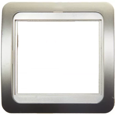 Панель СВЕТОЗАР &quot;ГАММА&quot; накладная, цвет золотой металлик, 1 гнездо SV-54145-GM купить в Нефтеюганске