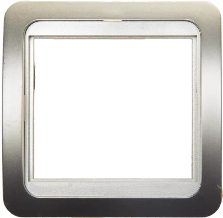 Панель СВЕТОЗАР &quot;ГАММА&quot; накладная, цвет золотой металлик, 1 гнездо SV-54145-GM купить в Нефтеюганске