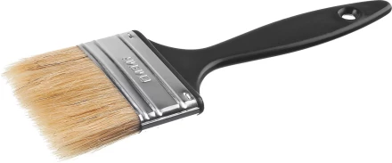 Кисть плоская СИБИН, пластиковая ручка, светлая щетина, 63мм 01008-063 купить в Нефтеюганске