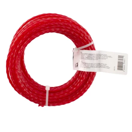 Леска для триммера квадратная витая, 3,0 мм х 10 м, Россия Сибртех 961775 купить в Нефтеюганске