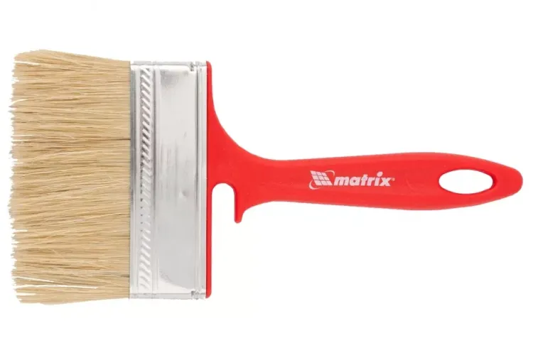 Кисть флейцевая "ЭМАЛИ" 100х12 мм MATRIX Color Line 83354 купить в Нефтеюганске