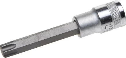 Торцовая бита-головка KRAFTOOL &quot;INDUSTRIE QUALITAT&quot;, удлиненная, материал S2, TORX, сатинированная, 1/2&quot;, Т55 27906-55_z01 купить в Нефтеюганске