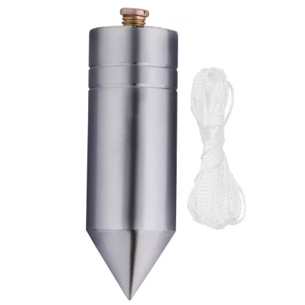 Отвес цилиндрический 600 г шнур 5 м Matrix 84893 купить в Нефтеюганске