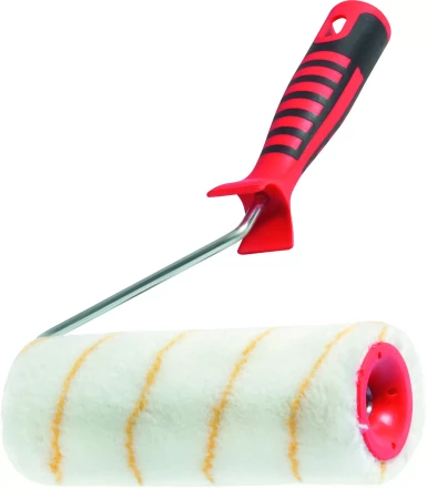 Валик &quot;Гирпаинт&quot; с двухкомпонентной ручкой 250 мм ворс 12 мм D 48 мм  полиакрил  MATRIX 80661 купить в Нефтеюганске