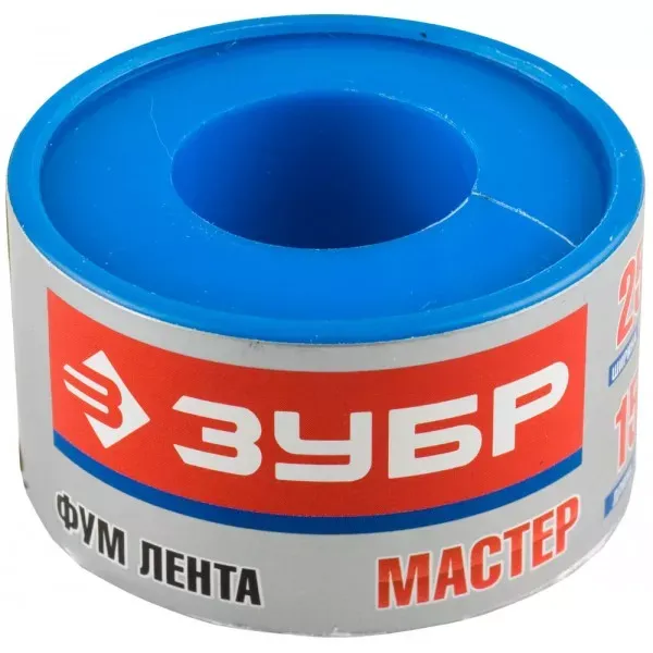 Фумлента ЗУБР "МАСТЕР", плотность 0,40 г/см3, 0,1ммх25ммх15м 12373-25-040 купить в Нефтеюганске
