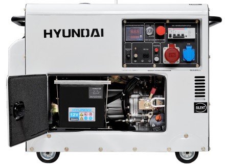 Дизельный генератор Hyundai DHY 8000SE-3 купить в Нефтеюганске