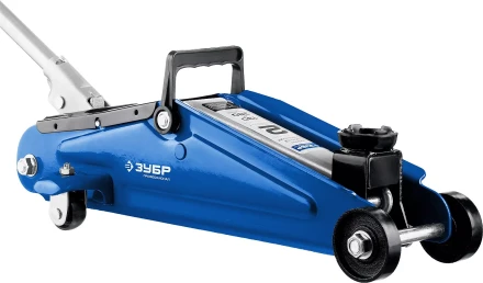 Домкрат гидравлический подкатной T50, 2т, 130-380мм, в кейсе, ЗУБР Профессионал 43052-2-K купить в Нефтеюганске