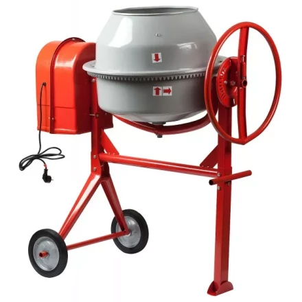 Бетоносмеситель ЗУБР электрический, чугунный венец, 120л, 375Вт ЗБСЭ-120 купить в Нефтеюганске