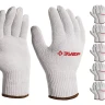 ЗУБР ОПТИМА, L-XL, х/б перчатки без покрытия, 10 класс, 10 пар (11446-XL10) купить в Нефтеюганске