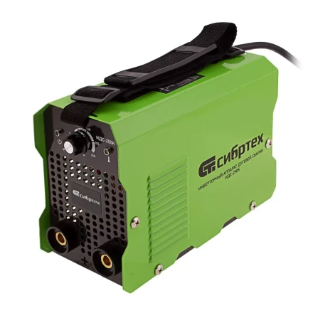 Инверторный аппарат дуговой сварки ИДС-250K, 250 А, ПВ 80%, диаметр электрода 1,6-5 мм Сибртех 94396 купить в Нефтеюганске