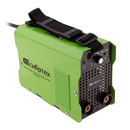 Инверторный аппарат дуговой сварки ИДС-250K, 250 А, ПВ 80%, диаметр электрода 1,6-5 мм Сибртех 94396 купить в Нефтеюганске