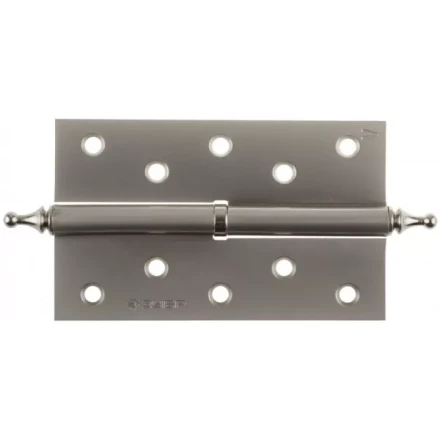 Петля дверная разъемная ЗУБР "ЭКСПЕРТ", 1 подшипник, цвет мат. никель (PN), левая, с крепежом, 125х75х2,5мм,2шт 37605-125-4L купить в Нефтеюганске